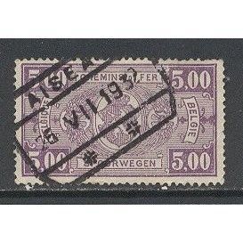 Belguim.P399 5f Violet.Fine Used.Dec14