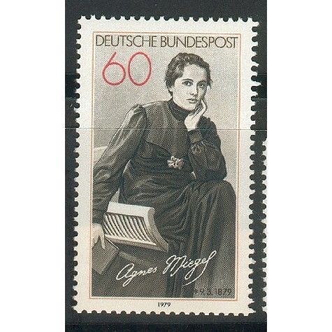 Germany 1979 - SG1882 - Birth Centenary of Agnes Miegel - poet (unused)