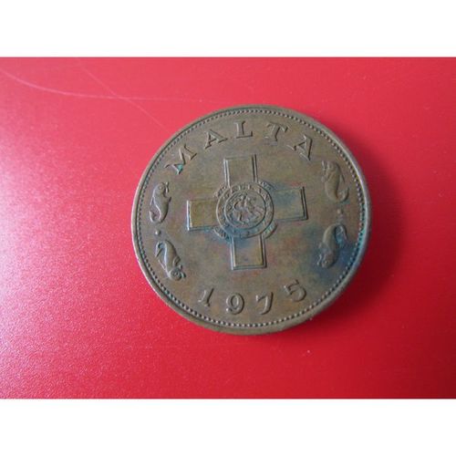 1975 MALTA ONE CENT FREE POST. E
