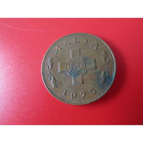 1975 MALTA ONE CENT. E