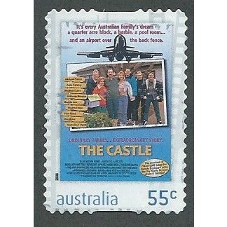 AUS 2008 55c (S/A) 'FAVOURITE FILMS -THE CASTLE' FINE USED (EBID37-187)
