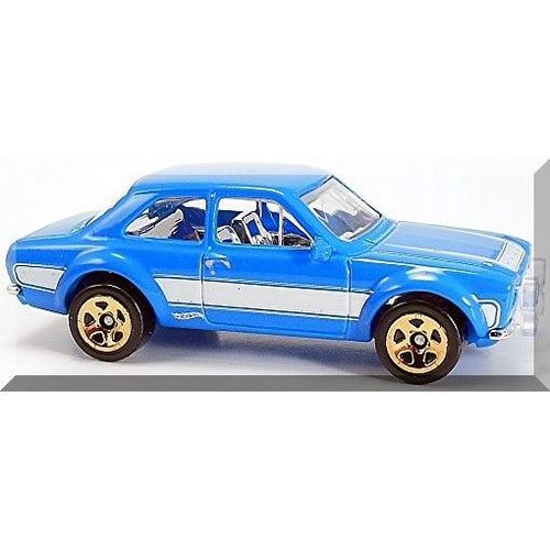 Hot Wheels - '70 Ford Escort RS1600: HW Garage #221/250 (2015) *Blue Edition*