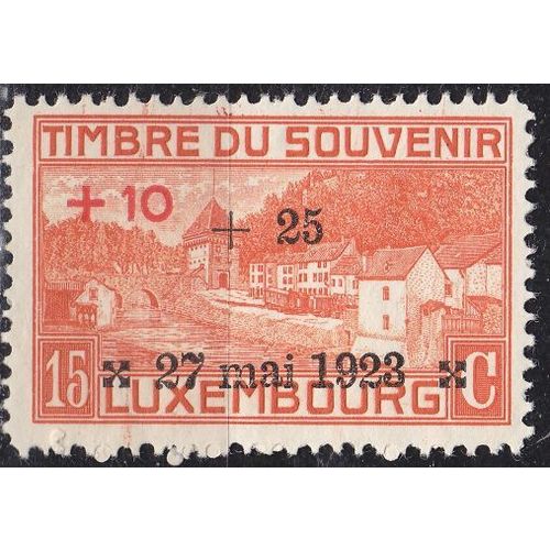 LUXEMBURG LUXEMBOURG [1923] MiNr 0145 ( oG/no gum )