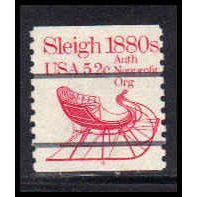 1900a 5.2c Sleigh Fine MNH Dry Gum CNS 4 PA5540
