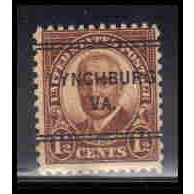 Used 684 1 1/2c Warren Harding Average Plus PreCnx KA7058