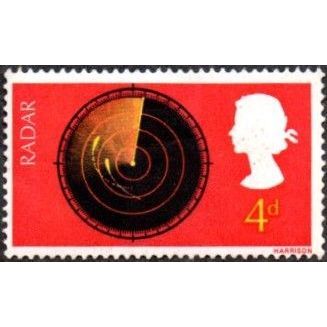 1967 British Discovery & Invention, Radar, 4d UnMounted Mintr. MNH