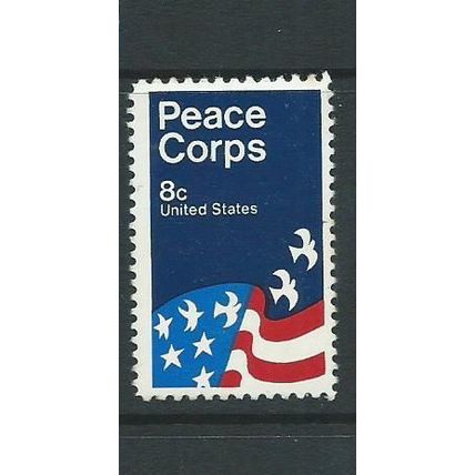 usa united states of america sg1450 mnh sg 1450 peace corps 1972