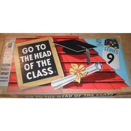 Vintage 1955 Go to the Head of the Class Game-Series 9