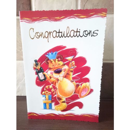 Congratulations Card - Congratulates (006)
