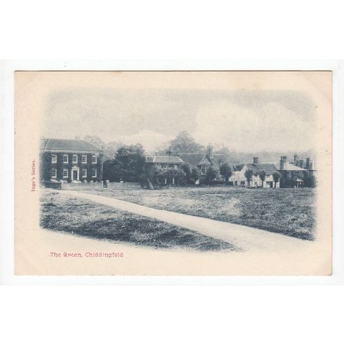 The Village Green Chiddingfold Postcard Surrey Inge's Series