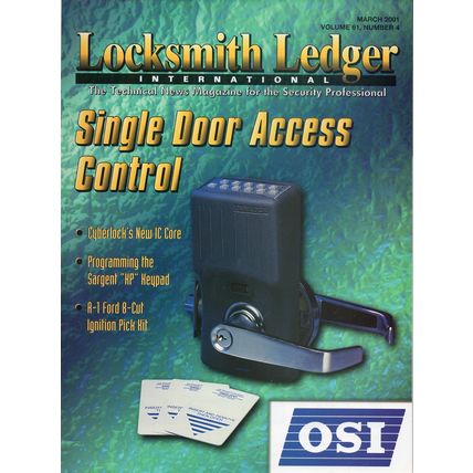 Locksmith Ledger International Magazine March 2001