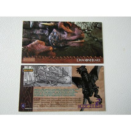 Topps 1996 Dragonheart Widevision Cards Card Variants (e31)