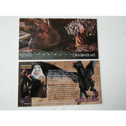 Topps 1996 Dragonheart Widevision Cards Card Variants (e31)
