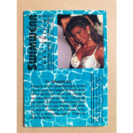 Ujena Swimwear Illustrated 1994 Edition Base trading card # 37 Michelle (A)