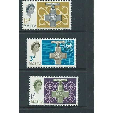 malta stamps sg304 sg 304 hm set 1961