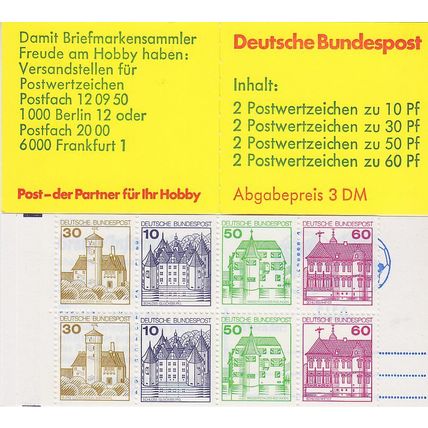 GERMANY BUND [Markenheft] MiNr 23 d ( **/mnh )