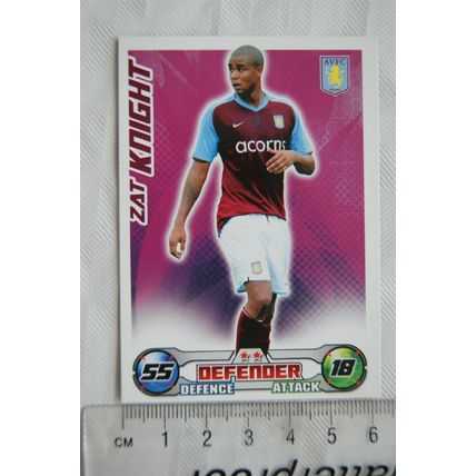 2008/09 Topps Match Attax Trading Card - Zat Knight, West Ham United