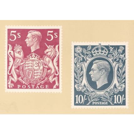 Heraldry Stamp Exhibition At British Royal Mail Museum Postcard