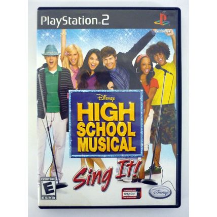 Disney High School Musical: Sing It! Authentic Sony PlayStation 2 PS2 Game 2007