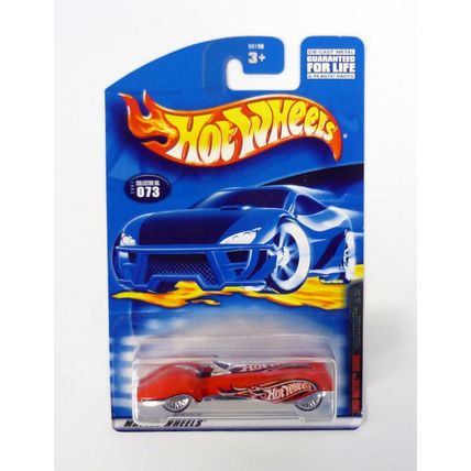 Hot Wheels Phantastique #073 Logo-Motive Series 1/4 Red Die-Cast Car 2001