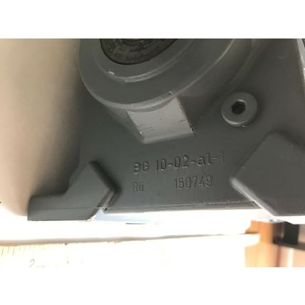 NEW DANFOSS BAUER BG10-11/D08MA4/AM 3PHASE MOTOR,1HP,1680RPM,BG 10-02-AL-1,TH