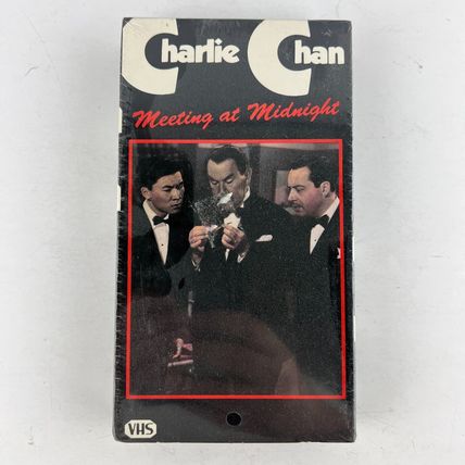 Charlie Chan - Meeting at Midnight VHS Video Tape New Sealed