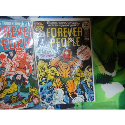 FOREVER PEOPLE FULL RUN! Darkseid! Deadman! Sandman! 1971! Worth $235.00! $175.