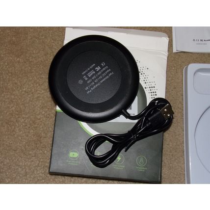 Wireless Charger Pad for iPhone Xs/X/XS Max XR/8/8+/7+/8 Plus Galaxy S10/S9/S9+