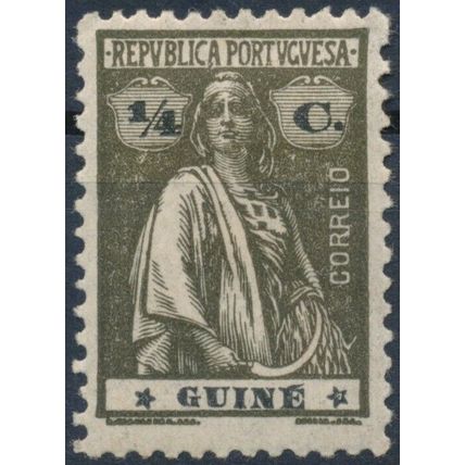 Ceres ¼c: P12x11½ - Portuguese Guinea 1921 - NM H - Afi 143