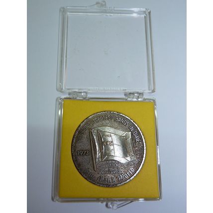 1973 American Medal Greatest Bands in Dixie, One Man's World Mardi Gras D 3.8 cm