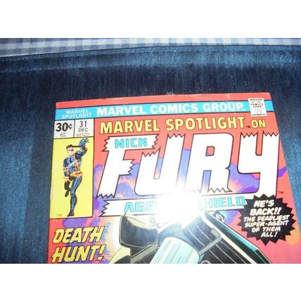 Marvel Spotlight # 31, Marvel Comics, Dec. 1976!! NICK FURY is Immortal!! $8.00!