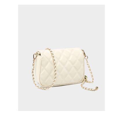 Genuine Leather Women Tote Purse Shoulder Bag White
