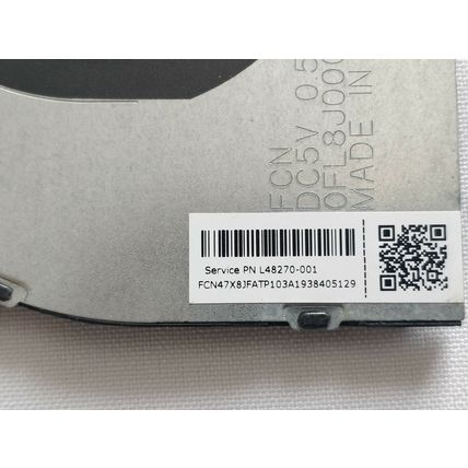 Original HP Probook 440 G6 / 440 G7 CPU Cooling Fan L48270-001