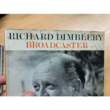 1966 1ST EDITION "RICHARD DIMBLEBY BROADCASTER" BBC VINTAGE PAPERBACK BOOK (P3)