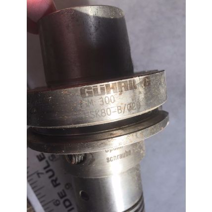 GUHRING HSK80-B/020 HYDRAULIC HOLDER GM300,T20008189,11-ZE-1251,HSK80B 02O,AL,TG