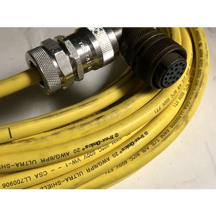 NEW Trex-Onics MA24205M020 ROBOTIC MACHINE CABLE ASSEMBLY TPC,66306,LL700906,EW
