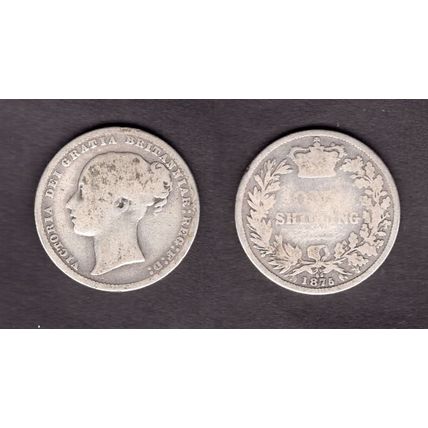 Great Britain. Victoria. Shilling 1875. Die No 69. dy22912