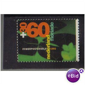 NETHERLANDS 1992 WATER LILIES 60C MNH SG1637