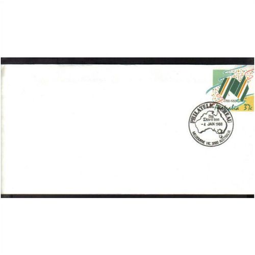 1988 AUSTRALIA FDC BICENTENIAL SYMBOL 37C "MELBOURNE"