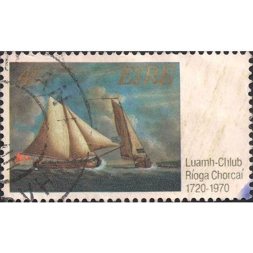 EIRE, SHIPS, Royal Cork Yacht Club, blue 1970, 5