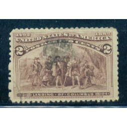 Used 231 2c Landing of Columbus Fine T1167