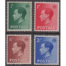 GB 1936 Edward VIII mint set SG457 to 460