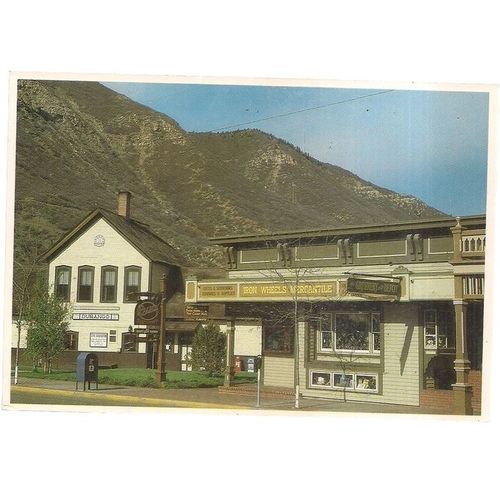 RAILROAD DEPOT, Durango, Colorado postcard c.1981 unused #