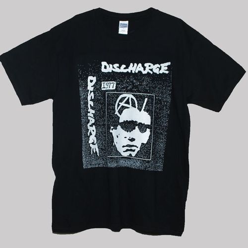 Discharge Black T-shirt D-beat Hardcore Punk ROCK Metal Festival Graphic M