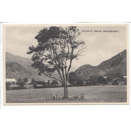 Gelert's Grave Beddgelert Postcard