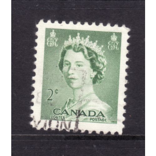 CANADA 1953 SG 451 2c GREEN FINE USED#