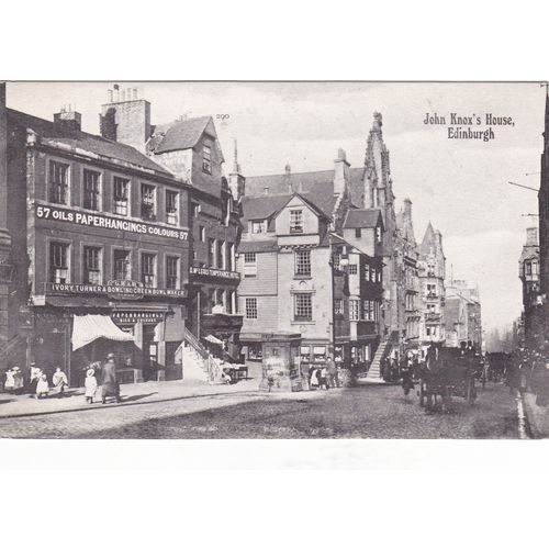 John Knox's House Edinburgh Midlothian Postcard (MLM72798)