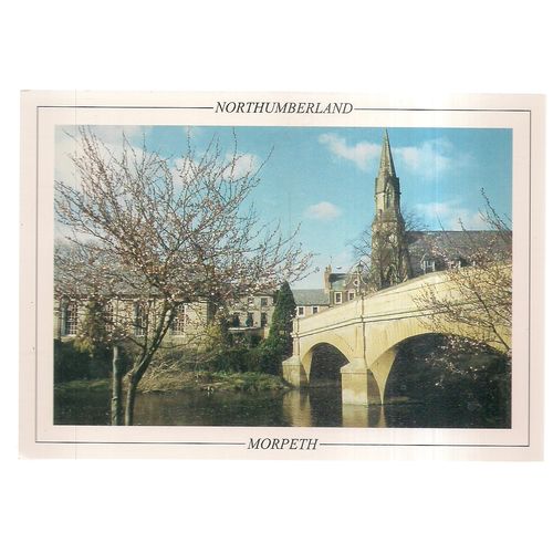 MORPETH, NORTHUMBERLAND .. unused postcard. =