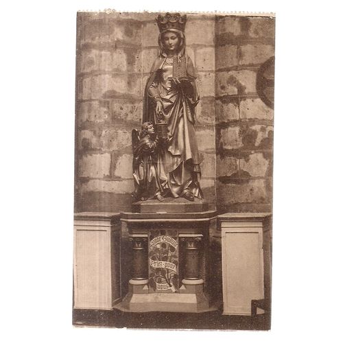 BRUXELLES, COLLEGIALE SS. MICHEL ET GUDULE BELGIUM. unused vintage postcard (A)