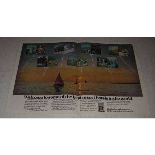 1977 Holiday Inn Ad - Best Resort Hotels in World